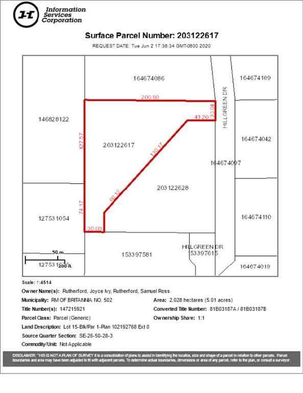 MLS® A2256067 - 25 Hillgreen Drive  in NONE Rural, Land
