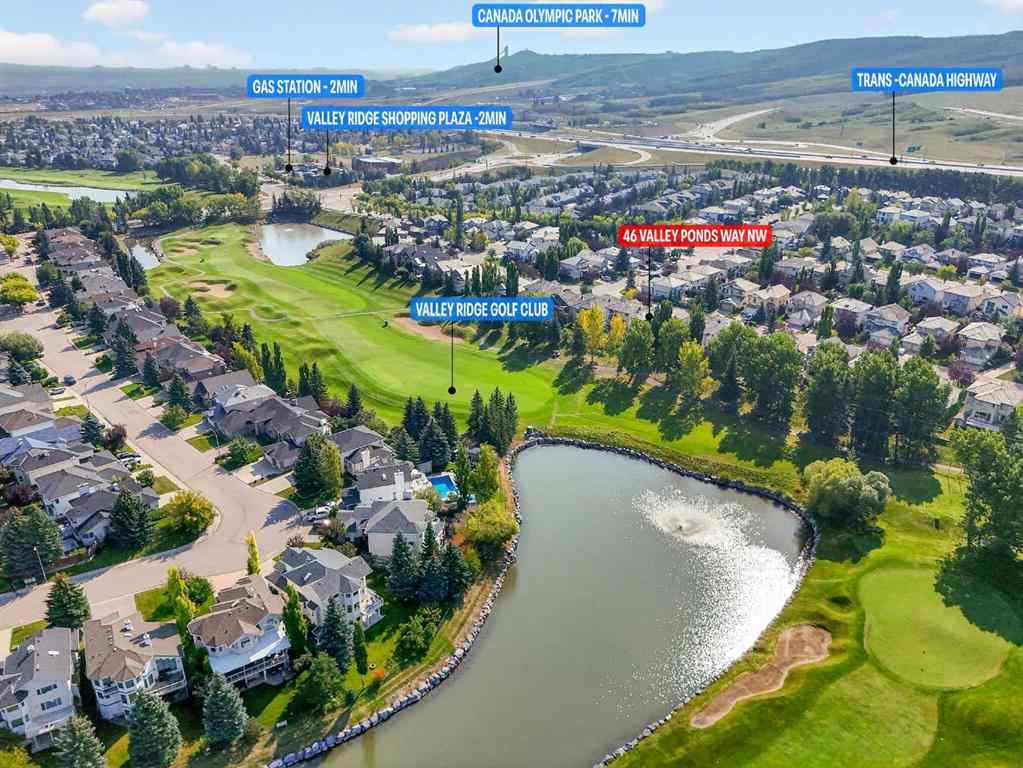 MLS® A2256087 - 46 Valley Ponds Way NW in Valley Ridge Calgary, Residential