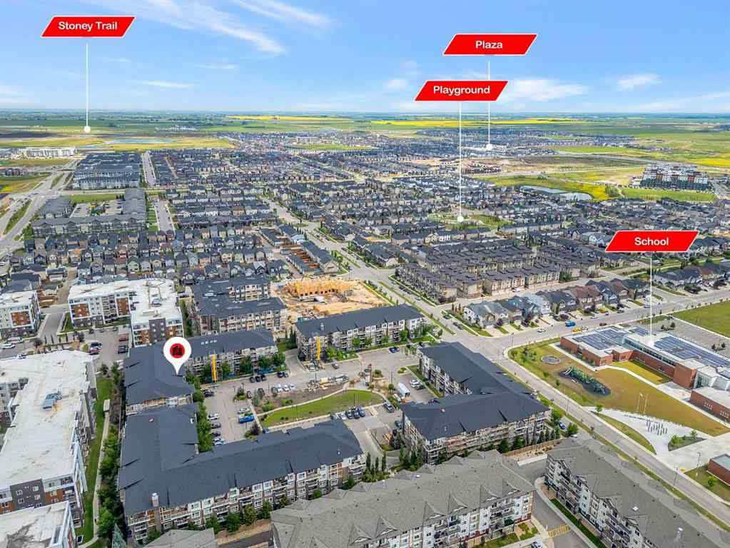MLS® A2256092 - Unit #2415 240 Skyview Ranch Road NE   in Skyview Ranch Calgary, Residential