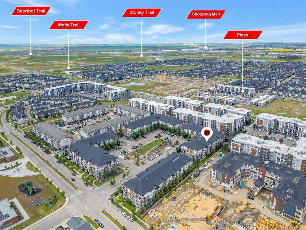 MLS® A2256092 - Unit #2415 240 Skyview Ranch Road NE   in Skyview Ranch Calgary, Residential