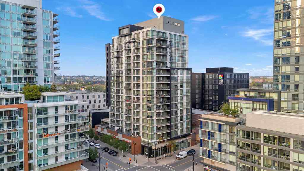 MLS® A2256115 - Unit #1503 550 Riverfront Avenue SE in Downtown East Village Calgary, Residential