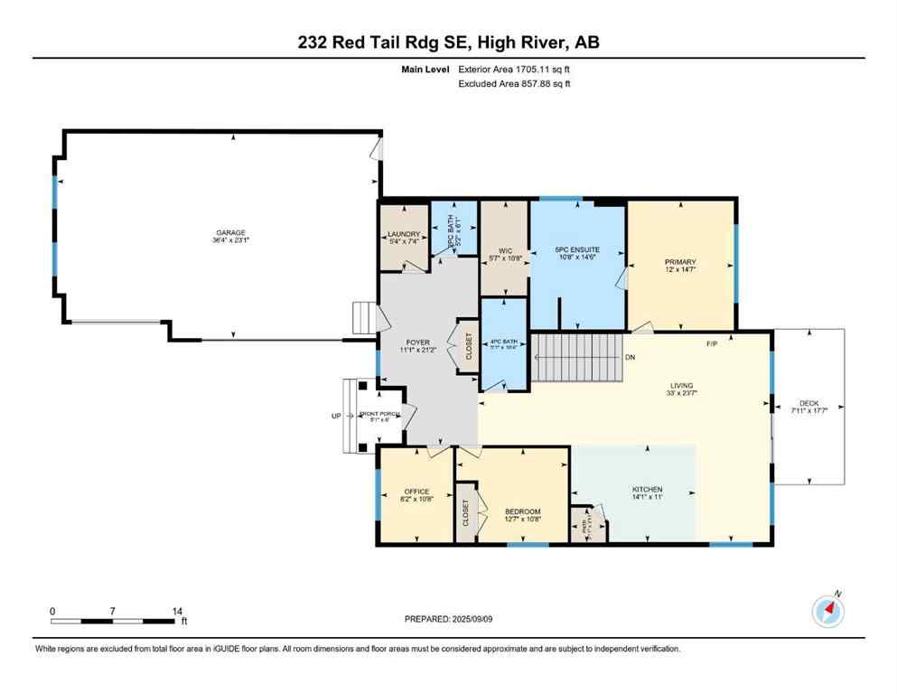 MLS® A2256121 - 232 Red Tail Ridge SE in Redtail Rise High River, Residential