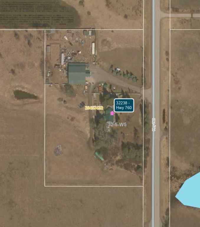 MLS® A2256127 - 32238 Highway 760   in NONE Rural Mountain View County, Residential