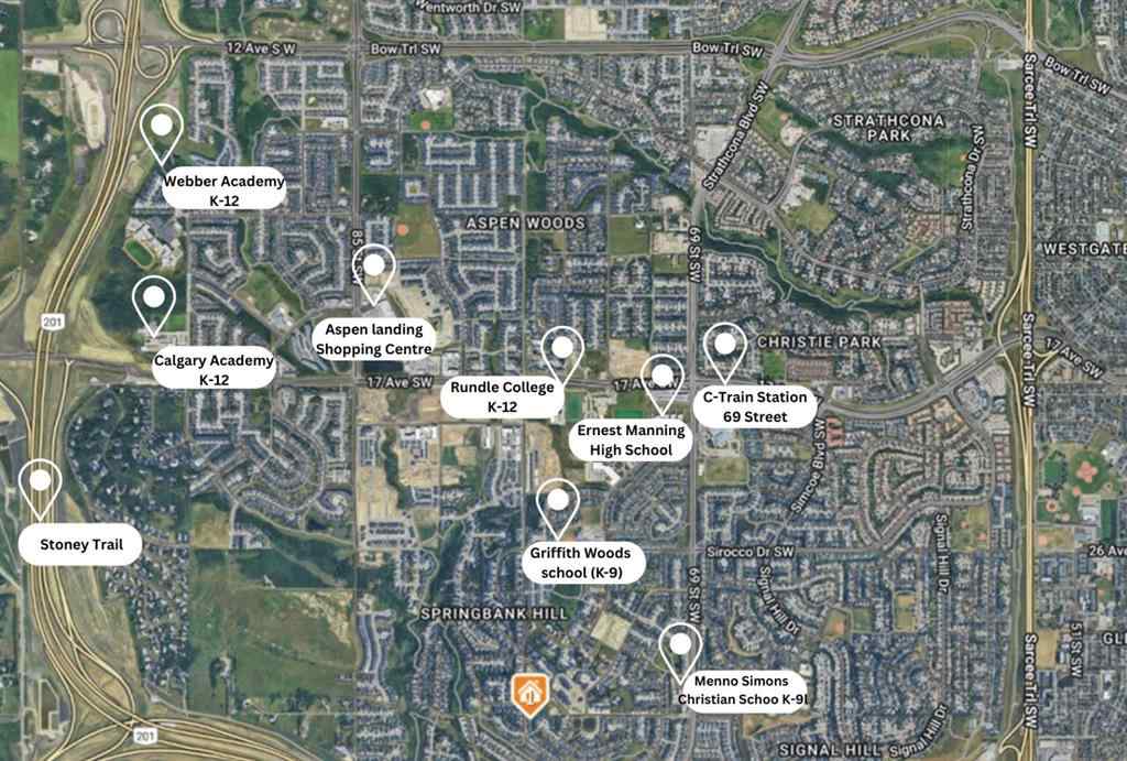 MLS® A2256160 - 213 Springbluff Boulevard SW in Springbank Hill Calgary, Residential