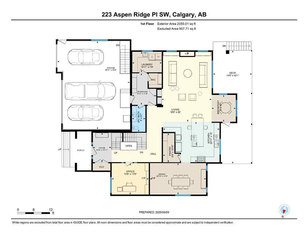 MLS® A2256166 - 223 Aspen Ridge Place SW in Aspen Woods Calgary, Residential