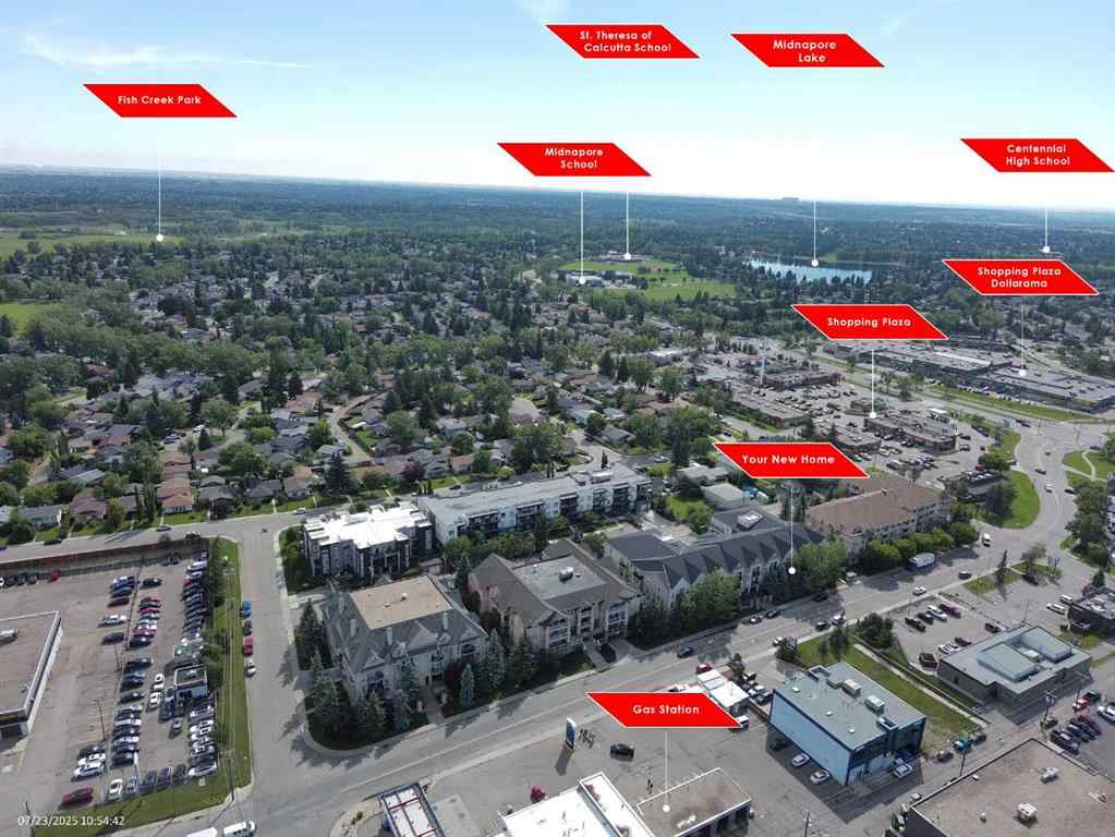 MLS® A2256167 - Unit #220 15304 Bannister Road SE in Midnapore Calgary, Residential