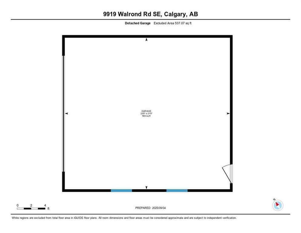 MLS® A2256190 - 9919 Walrond Road SE in Willow Park Calgary, Residential