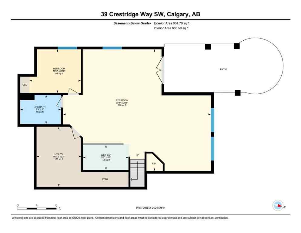 MLS® A2256191 - 39 Crestridge Way SW in Crestmont Calgary, Residential