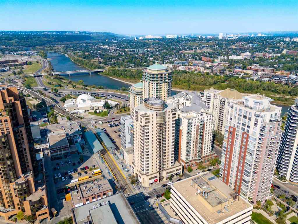 MLS® A2256219 - Unit #1204 683 10 Street SW in Downtown West End Calgary, Residential