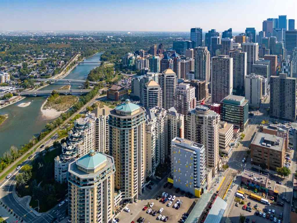 MLS® A2256219 - Unit #1204 683 10 Street SW in Downtown West End Calgary, Residential