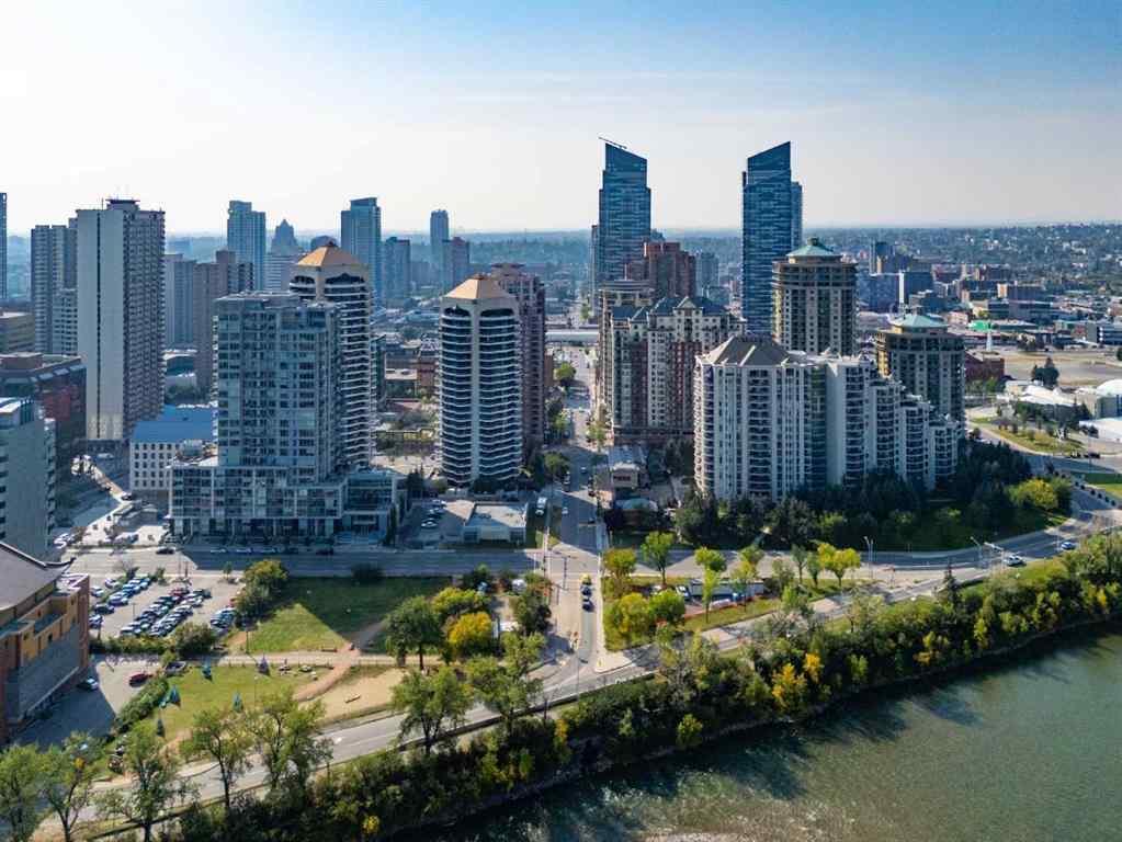 MLS® A2256219 - Unit #1204 683 10 Street SW in Downtown West End Calgary, Residential