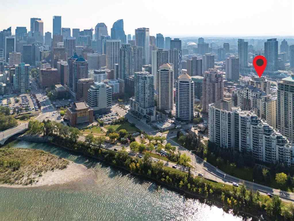 MLS® A2256219 - Unit #1204 683 10 Street SW in Downtown West End Calgary, Residential