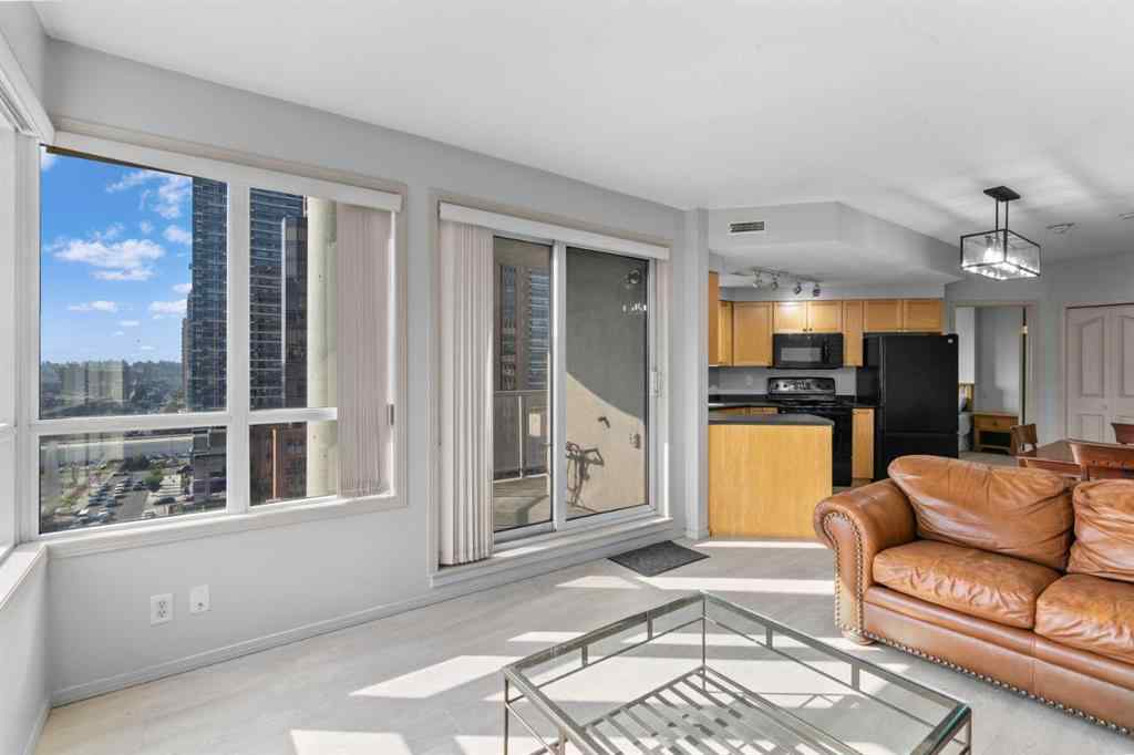 MLS® A2256219 - Unit #1204 683 10 Street SW in Downtown West End Calgary, Residential