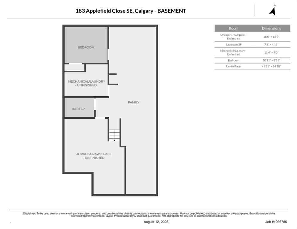MLS® A2256221 - 183 Applefield Close SE in Applewood Park Calgary, Residential