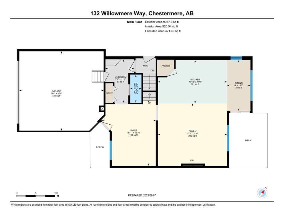 MLS® A2256232 - 132 Willowmere Close  in Westmere Chestermere, Residential
