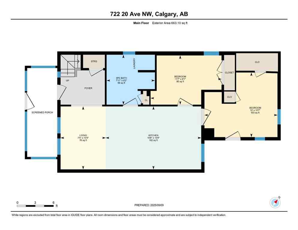 MLS® A2256237 - 722 20 Avenue NW in Mount Pleasant Calgary, Residential