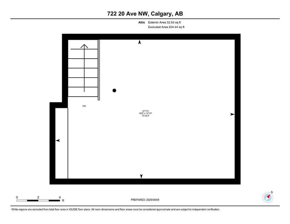 MLS® A2256237 - 722 20 Avenue NW in Mount Pleasant Calgary, Residential