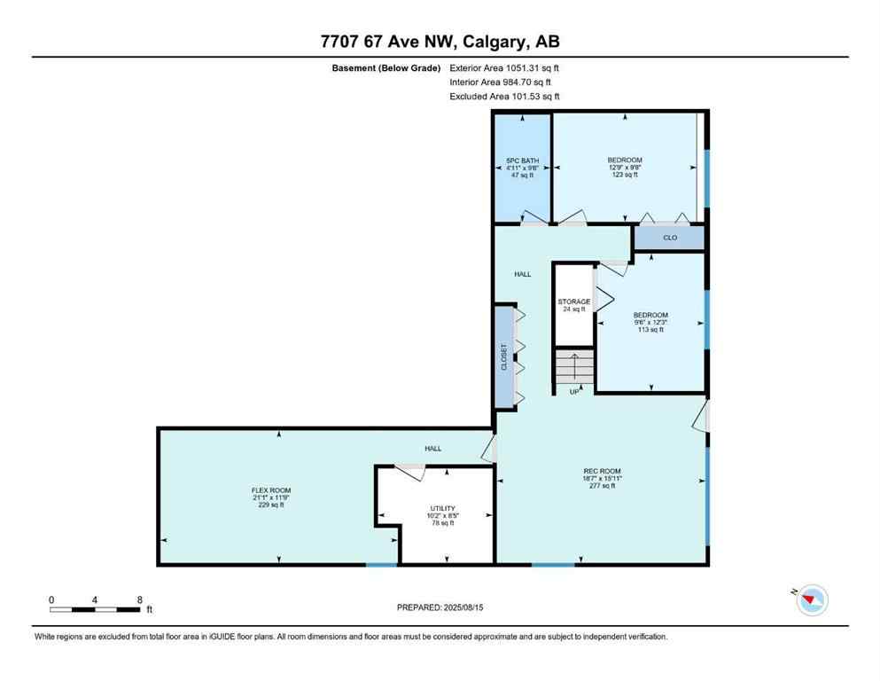 MLS® A2256250 - 7707 67 Avenue NW in Silver Springs Calgary, Residential