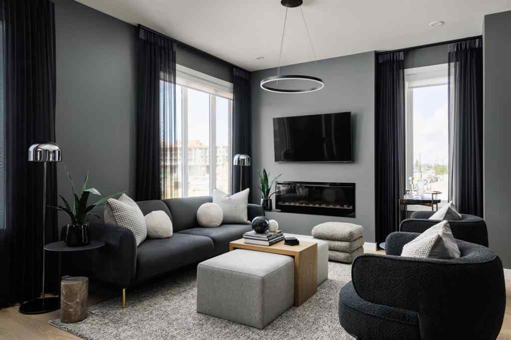 MLS® A2256252 - 8163 8 Avenue SW in West Springs Calgary, Residential