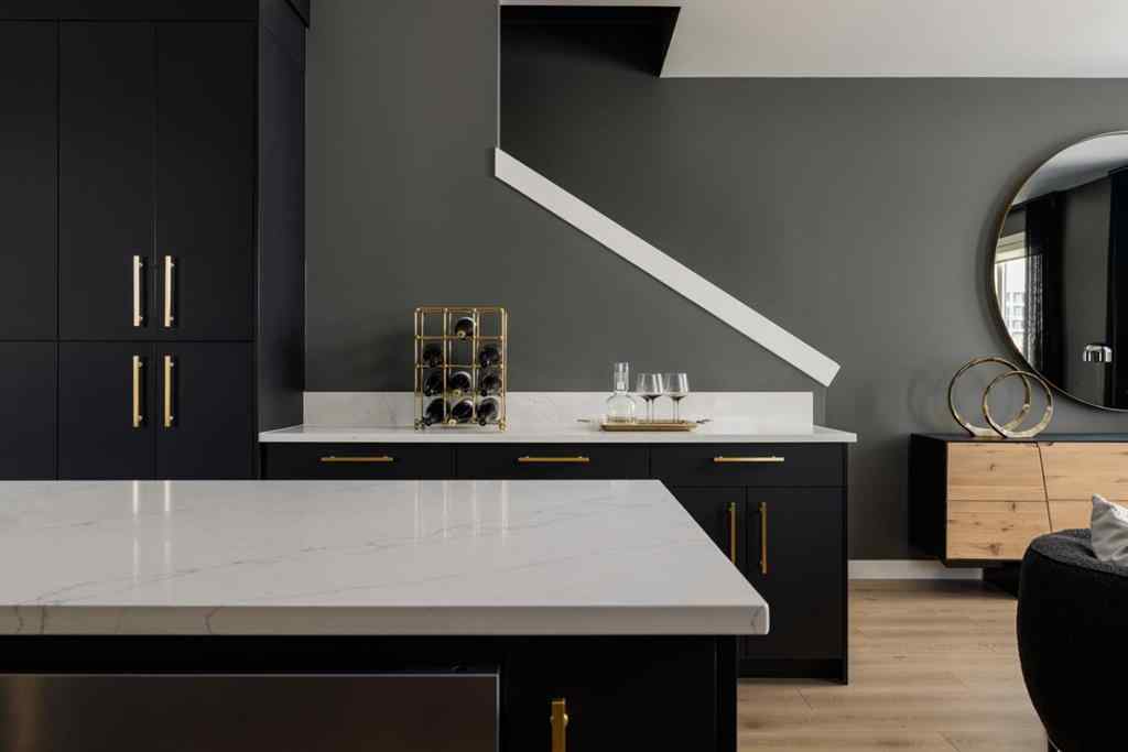 MLS® A2256252 - 8163 8 Avenue SW in West Springs Calgary, Residential