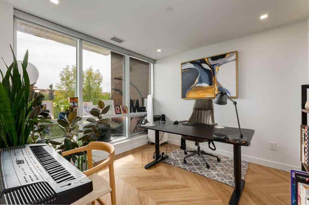 MLS® A2256289 - Unit #110 8445 Broadcast Avenue SW in West Springs Calgary, Residential