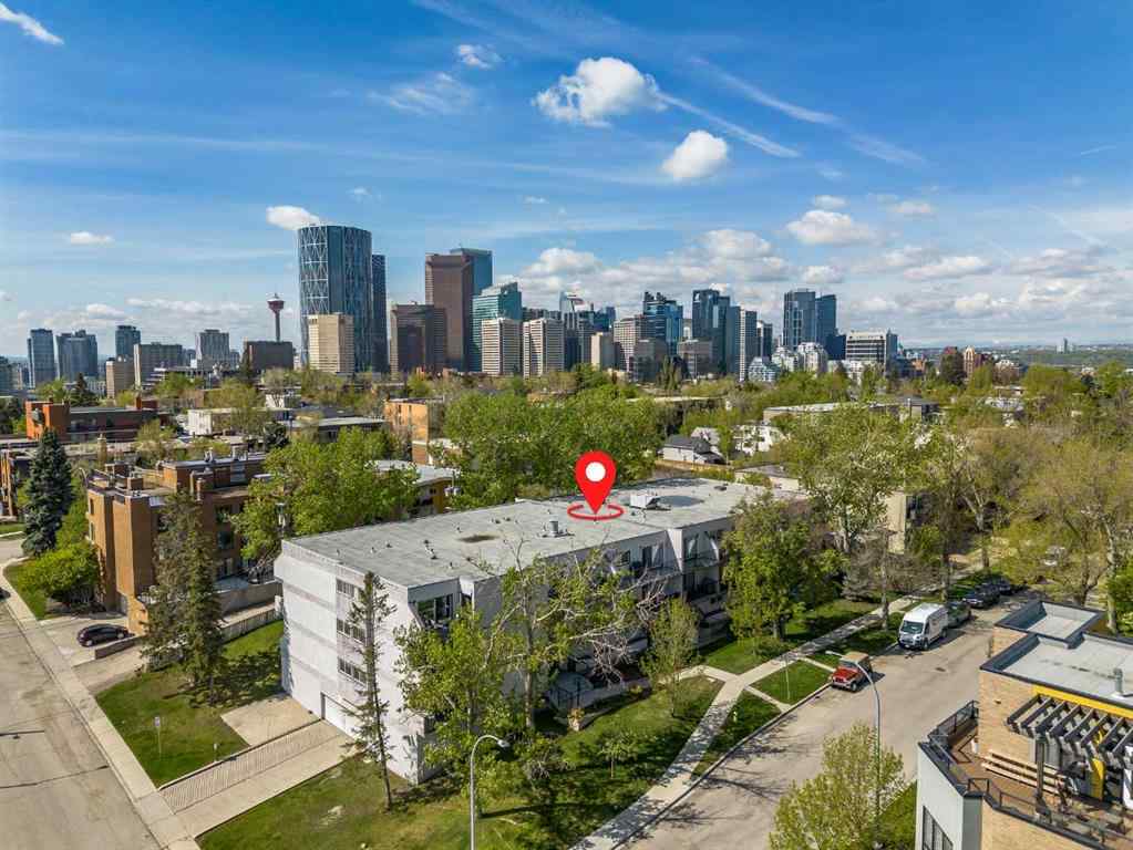 MLS® A2256334 - Unit #208 355 5 Avenue NE in Crescent Heights Calgary, Residential