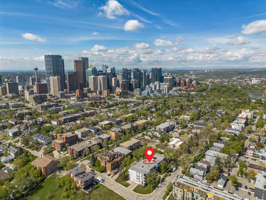 MLS® A2256334 - Unit #208 355 5 Avenue NE in Crescent Heights Calgary, Residential