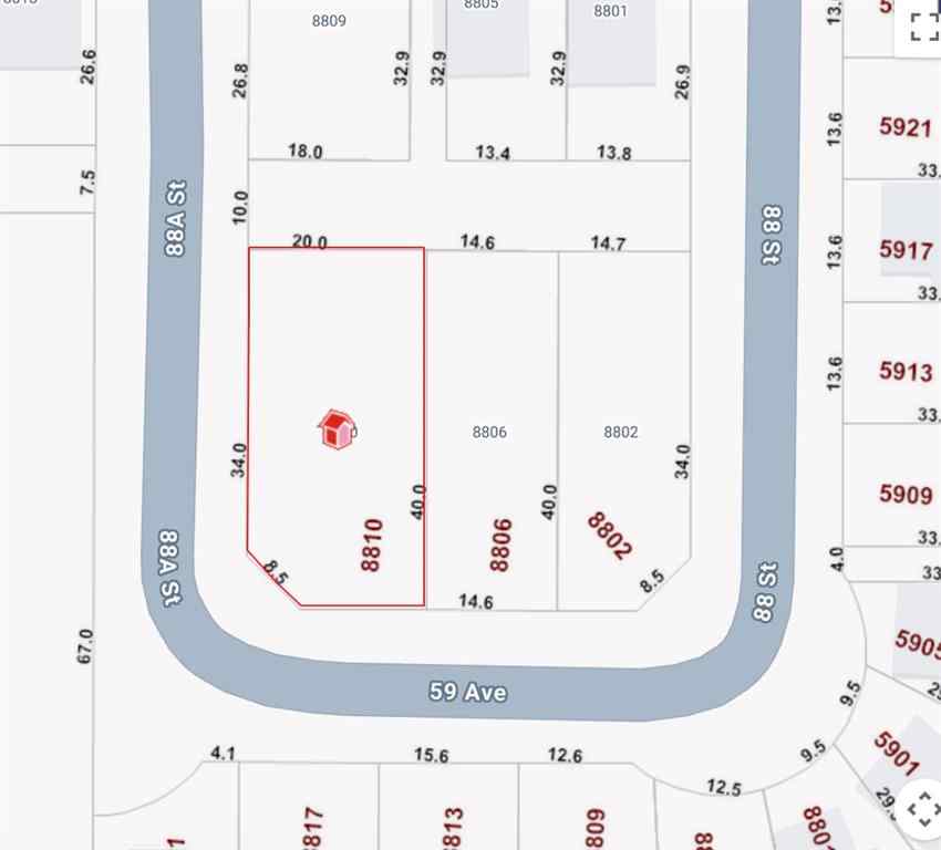 MLS® A2256342 - 8810 59 Avenue  in Summerside Grande Prairie, Land