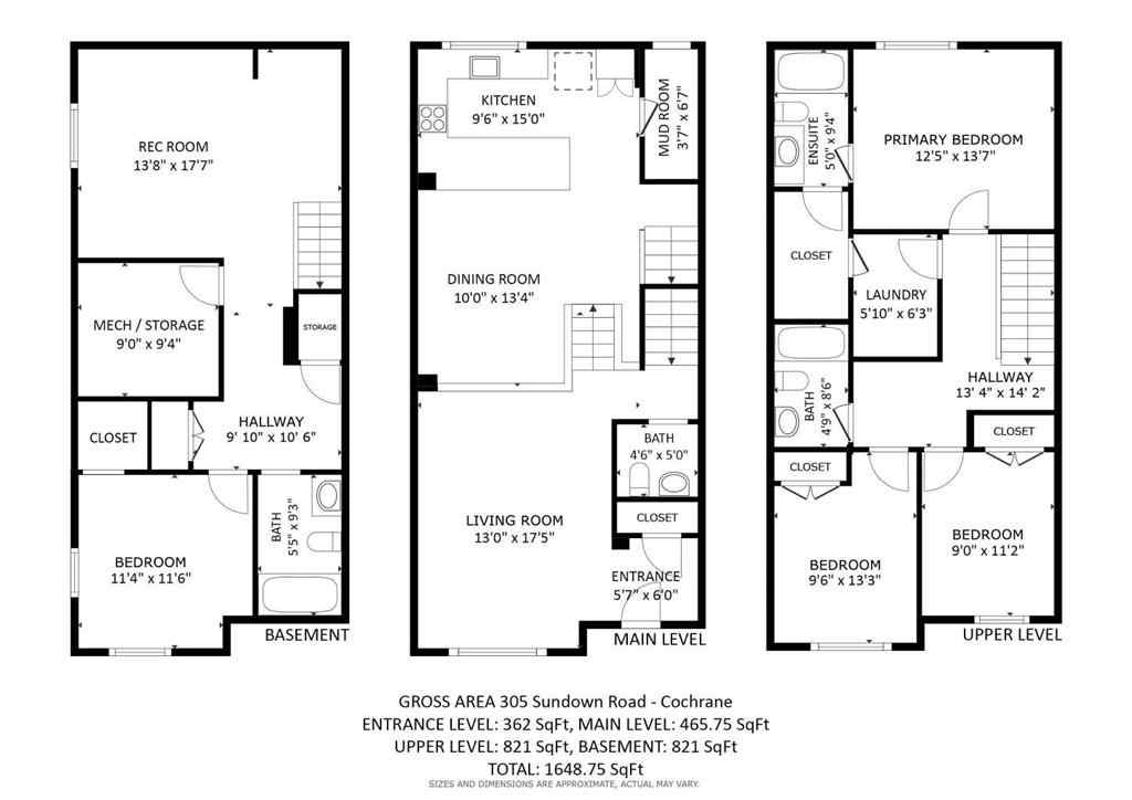 MLS® A2256351 - 305 Sundown Road  in Sunset Ridge Cochrane, Residential