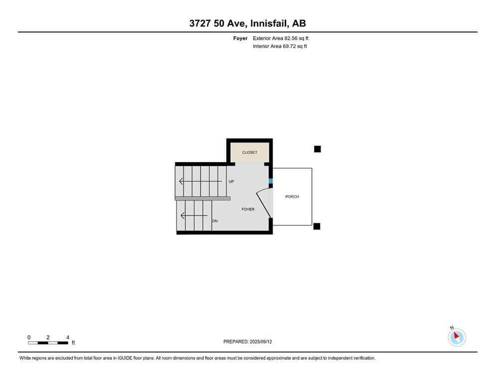 MLS® A2256373 - 3727 50 Avenue  in Southeast Innisfail Innisfail, Residential