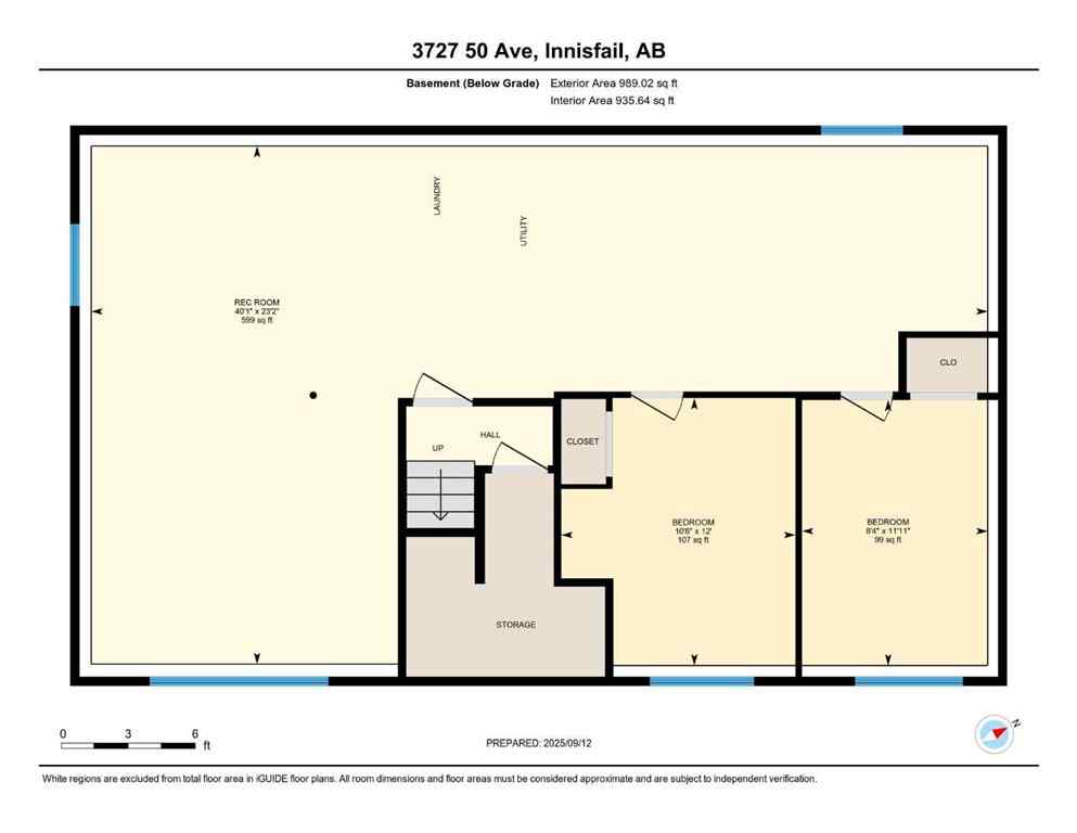 MLS® A2256373 - 3727 50 Avenue  in Southeast Innisfail Innisfail, Residential