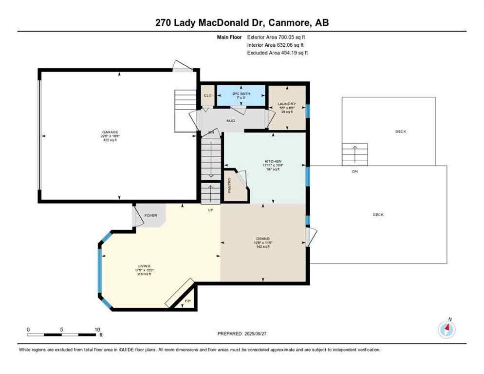 MLS® A2256376 - 270 Lady MacDonald Drive  in Avens/Canyon Close Canmore, Residential
