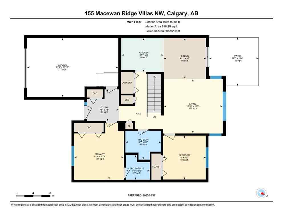 MLS® A2256378 - 155 Macewan Ridge Villas NW in MacEwan Glen Calgary, Residential