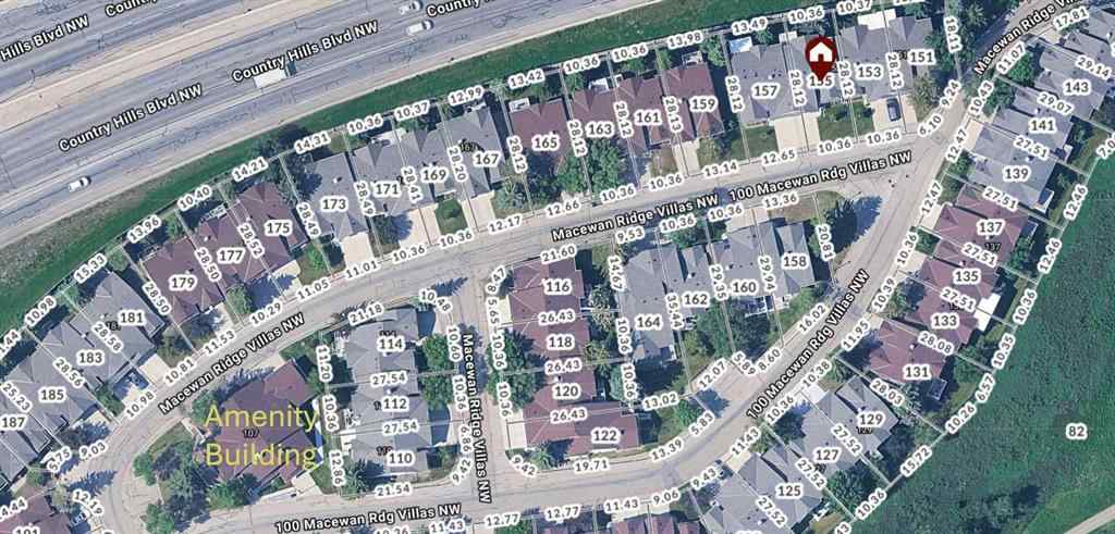 MLS® A2256378 - 155 Macewan Ridge Villas NW in MacEwan Glen Calgary, Residential