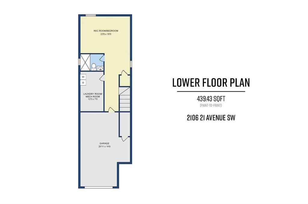 MLS® A2256384 - 2106 21 Avenue SW in Richmond Calgary, Residential