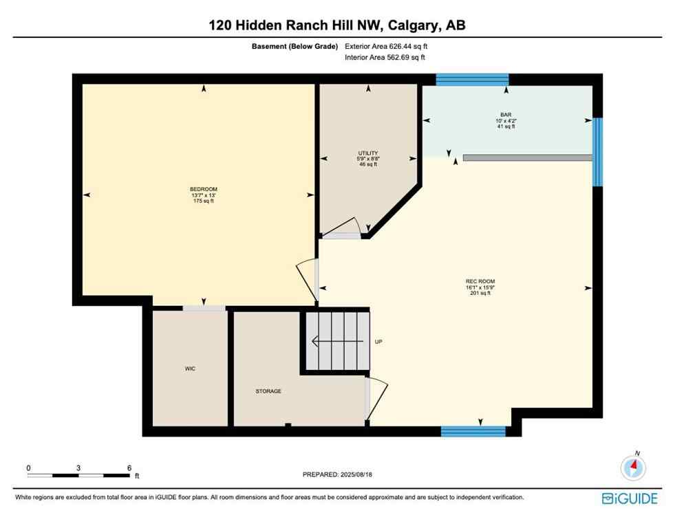 MLS® A2256385 - 120 Hidden Ranch Hill NW in Hidden Valley Calgary, Residential