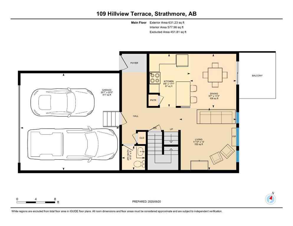 MLS® A2256396 - 109 Hillview Terrace  in Hillview Estates Strathmore, Residential