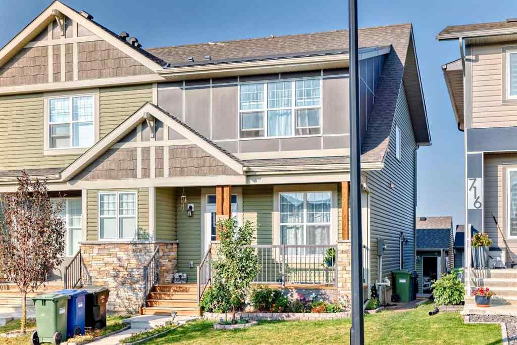MLS® A2256422 - 720 Livingston Hill NE in Livingston Calgary, Residential