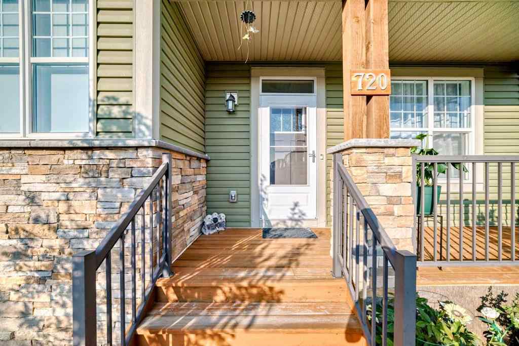 MLS® A2256422 - 720 Livingston Hill NE in Livingston Calgary, Residential