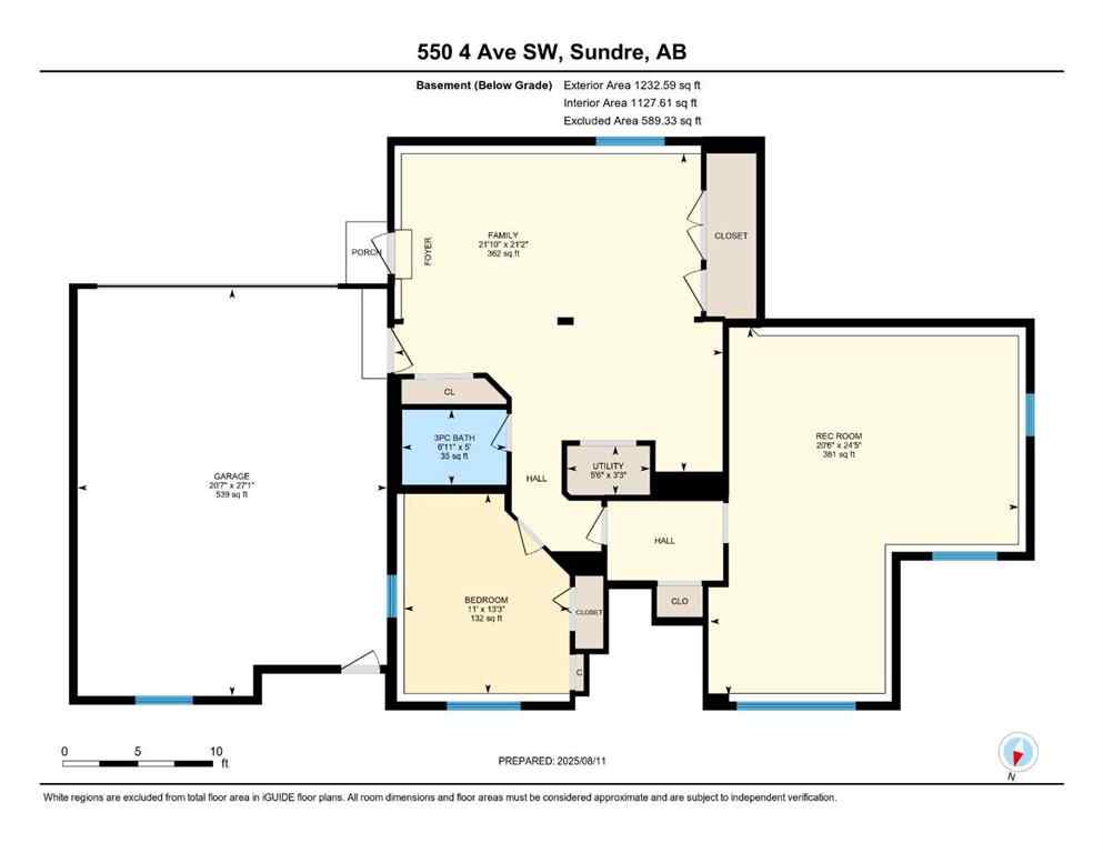 MLS® A2256456 - 550 4 Avenue W in NONE Sundre, Residential