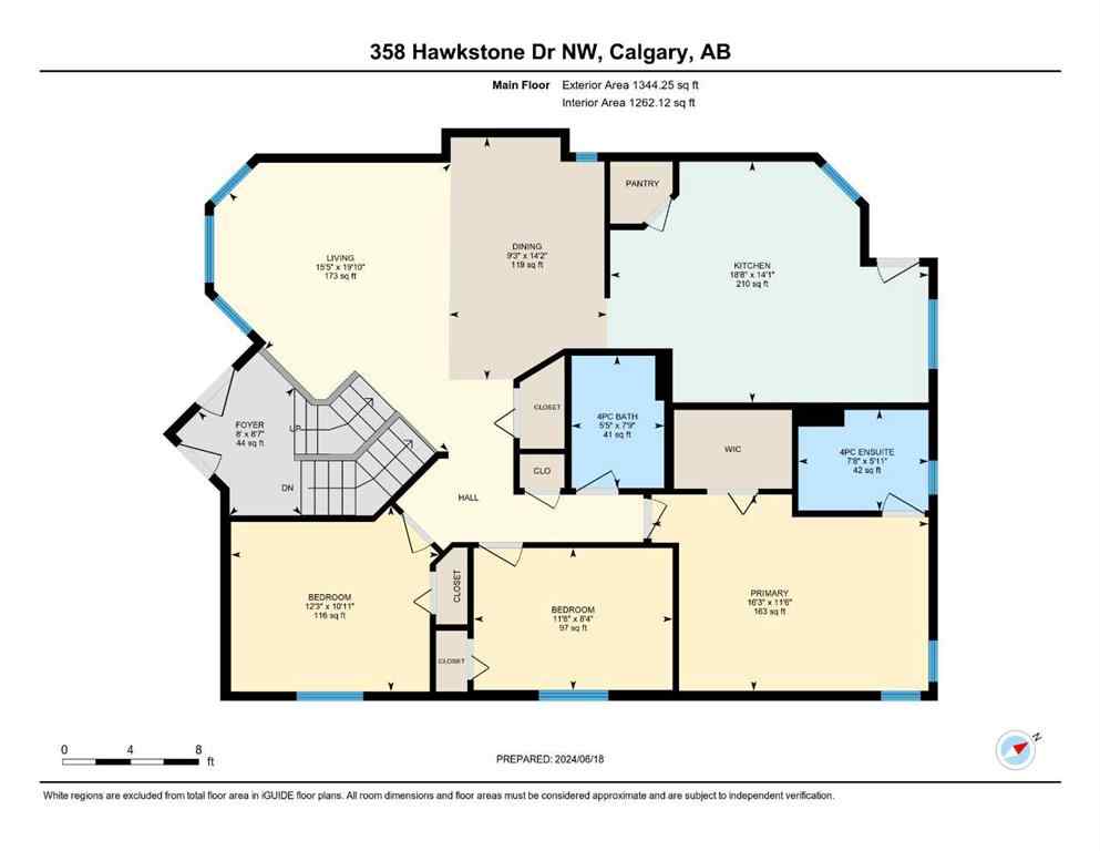 MLS® A2256468 - 358 Hawkstone Drive NW in Hawkwood Calgary, Residential