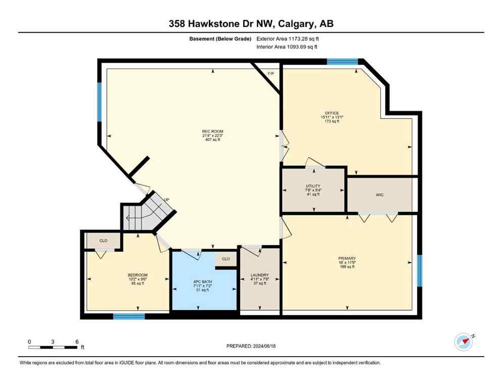 MLS® A2256468 - 358 Hawkstone Drive NW in Hawkwood Calgary, Residential