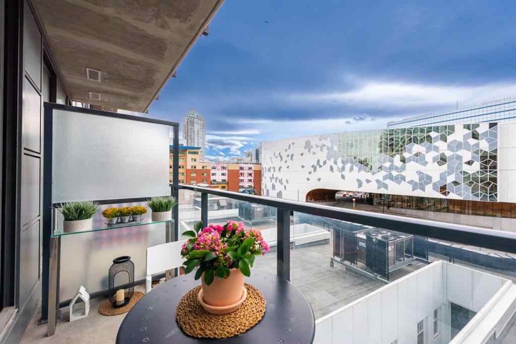 MLS® A2256485 - Unit #606 450 8 Avenue SE in Downtown East Village Calgary, Residential
