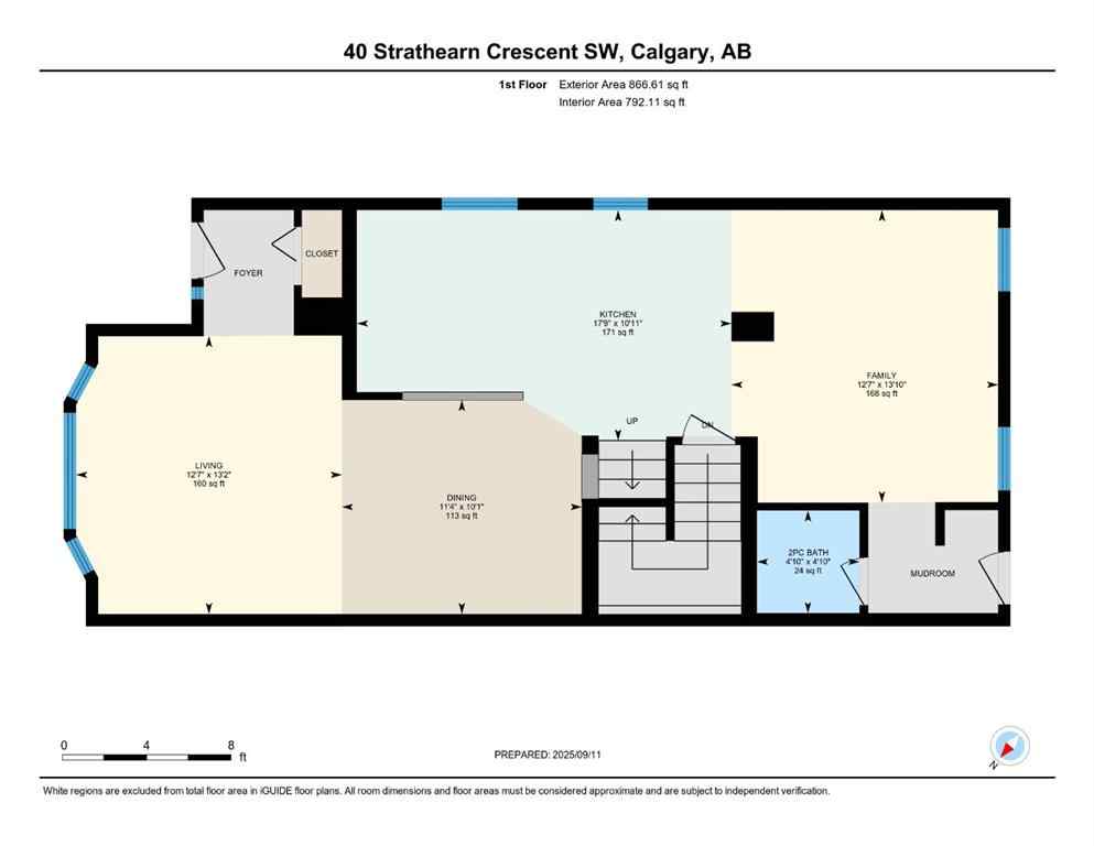 MLS® A2256507 - 40 Strathearn Crescent SW in Strathcona Park Calgary, Residential
