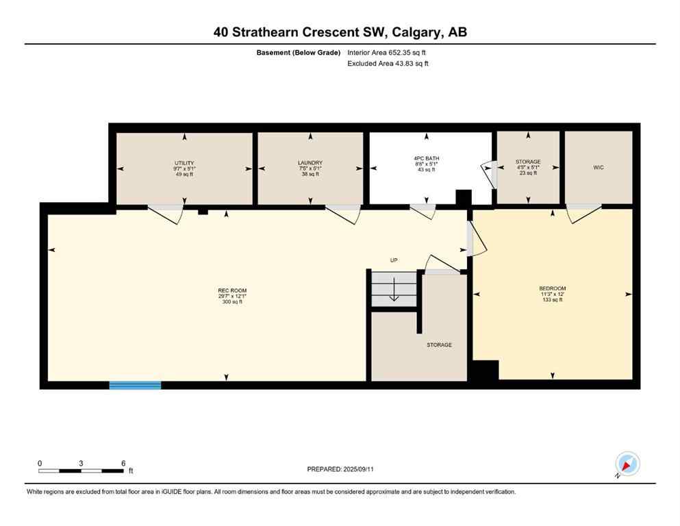 MLS® A2256507 - 40 Strathearn Crescent SW in Strathcona Park Calgary, Residential