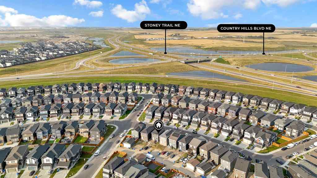 MLS® A2256544 - 83 Corner Meadows Grove NE in Cornerstone Calgary, Residential