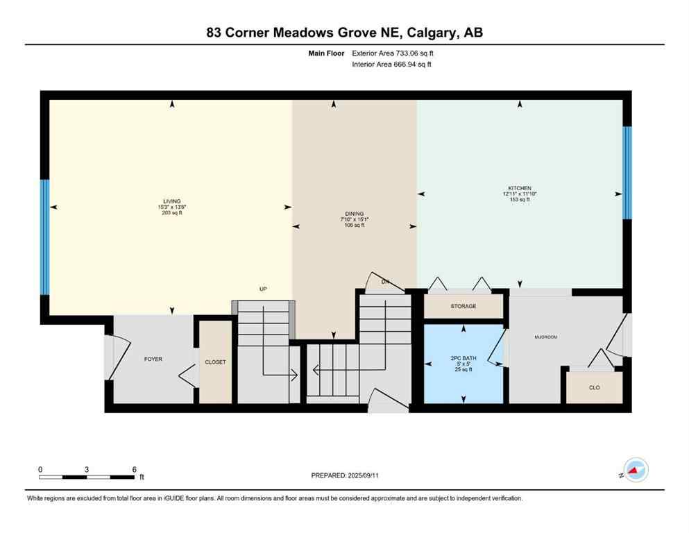 MLS® A2256544 - 83 Corner Meadows Grove NE in Cornerstone Calgary, Residential