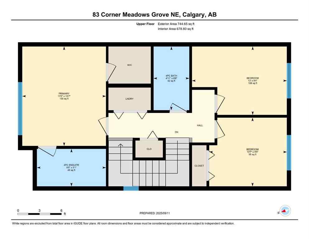 MLS® A2256544 - 83 Corner Meadows Grove NE in Cornerstone Calgary, Residential