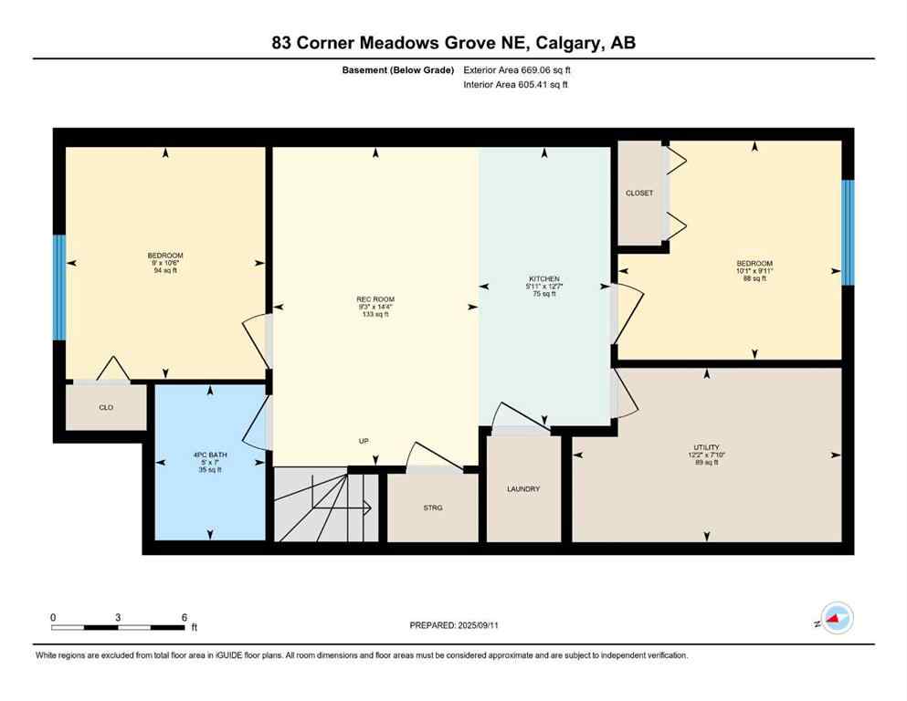 MLS® A2256544 - 83 Corner Meadows Grove NE in Cornerstone Calgary, Residential