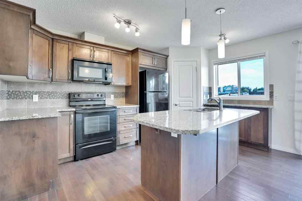 MLS® A2256554 - 221 Elgin Meadows Park SE in McKenzie Towne Calgary, Residential